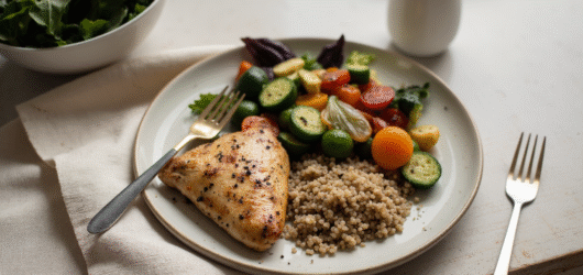 Assiette 3-2-1 : la méthode simple pour composer des repas qui font mincir (sans peser ni compter)