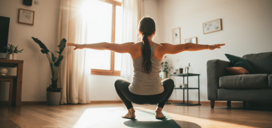 Protocole 3-2-8 : routine express pour brûler plus de calories sans matériel à la maison